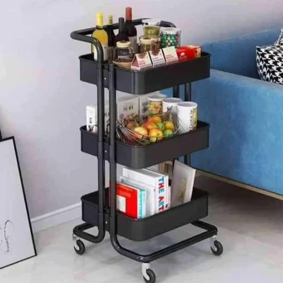3 Tier Multi-Purpose Trolley