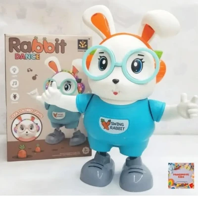 Dancer Rabbit Bunny Swing Dance Toy For Kids