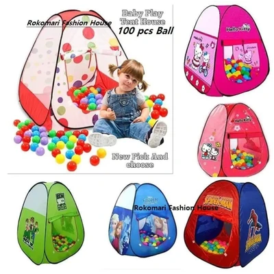BABY TENT PLAY BALL HOUSE 🤩100 ball