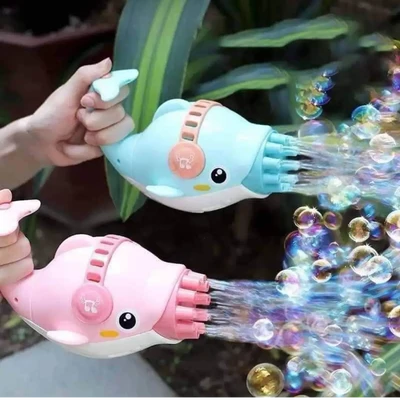 Dolphin bubble gun