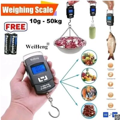 Portable electronic digital scale
