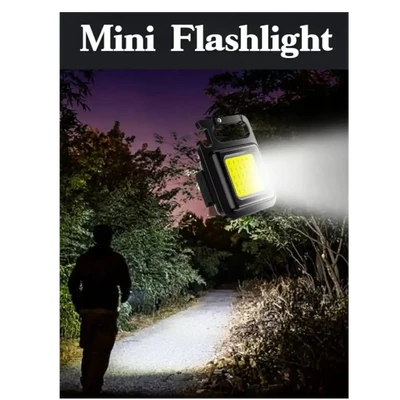 COB Rechargeable Keychain Light