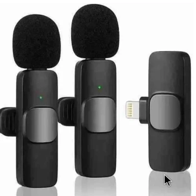 K9 wireless double microphone