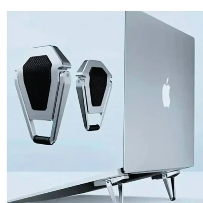Portable mini metal laptop stand (2 pcs)
