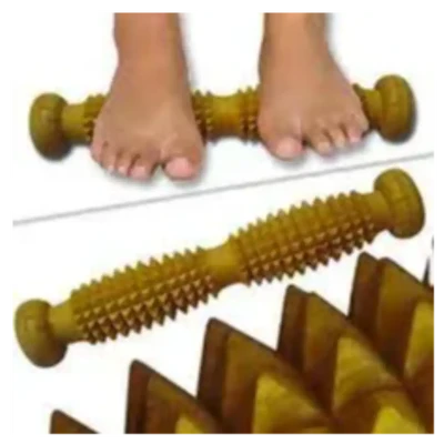 wooden foot rooler