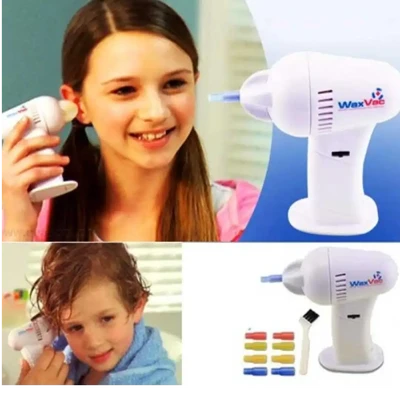 Wax vac ear cleaner