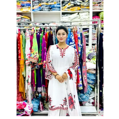 Puja Special Three Piece