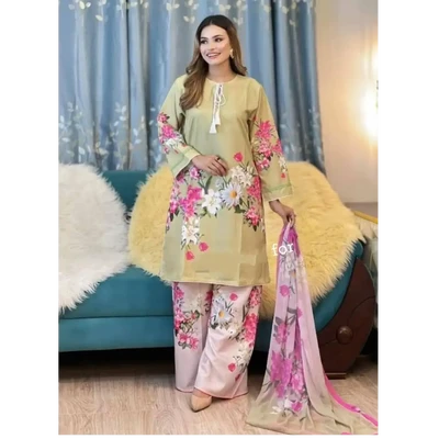 Skin Print Three Piece