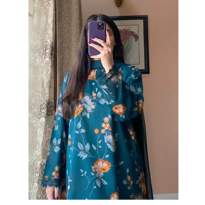 Digital Printed Three Piece