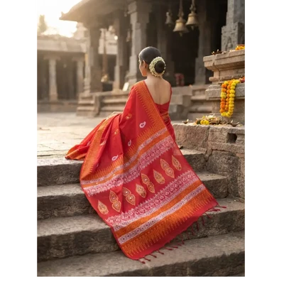 Khadi Suti Sharee with Blouse Piece